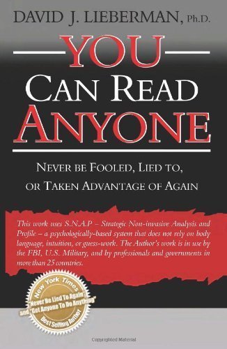 Libro You Can Read Anyone: Never Be Fooled, Lied To, or Taken Advantage