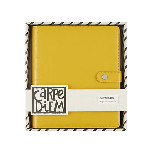 Simple Stories Carpe Diem Marigold Cuaderno planificador en Caja