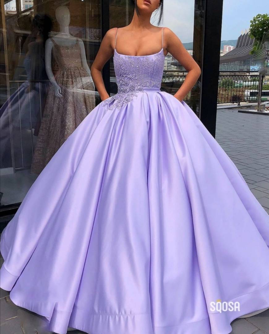 Moda Purple ball gown💜