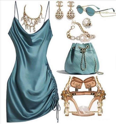 Turquoise outfit💙