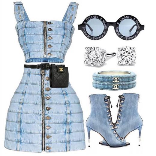 Denim outfit💙