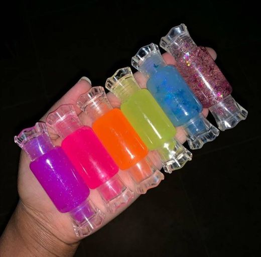 Rainbow candy glosses🍬