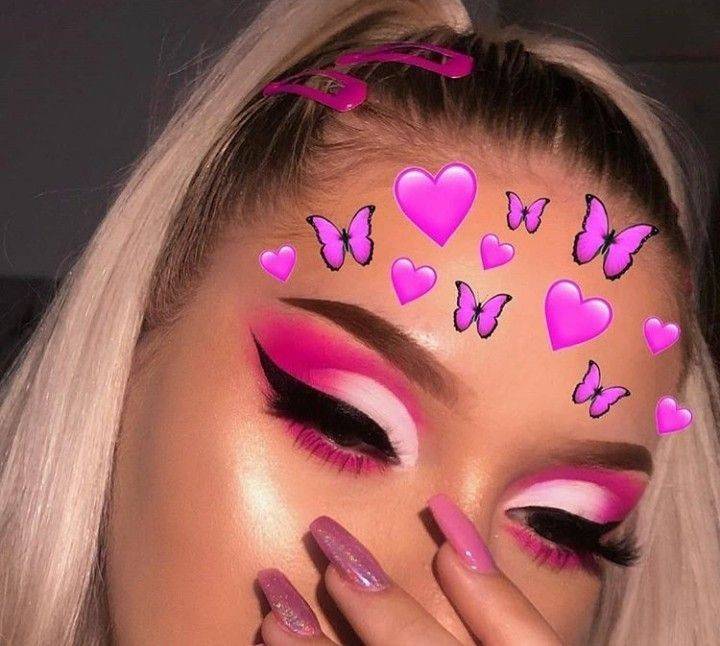 Fashion Pink makeup🌸