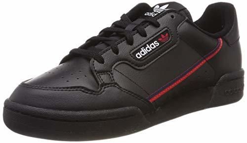 Adidas Continental 80 J, Zapatillas de Deporte Unisex Adulto, Negro