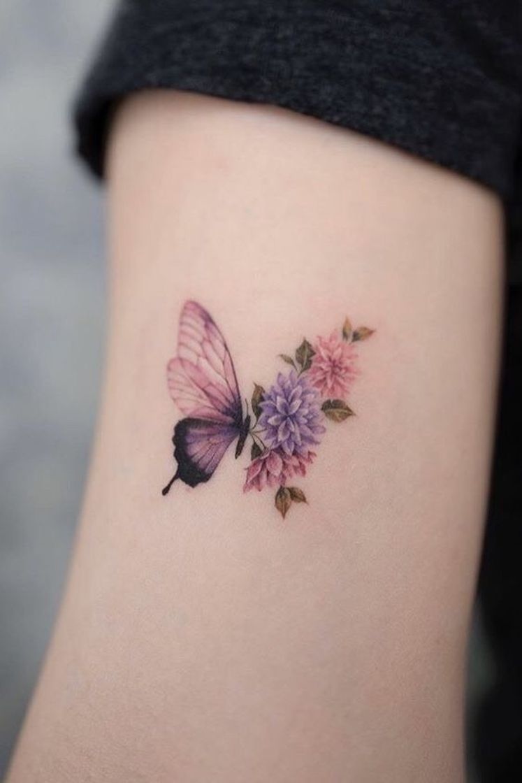 Fashion Tattoo Delicada Borboleta 🦋 