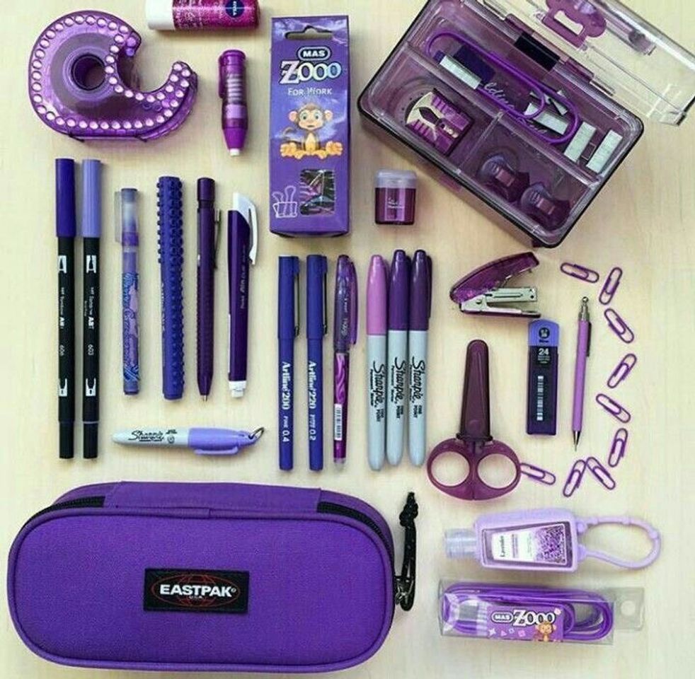 Moda Kit Estojo - Roxo 