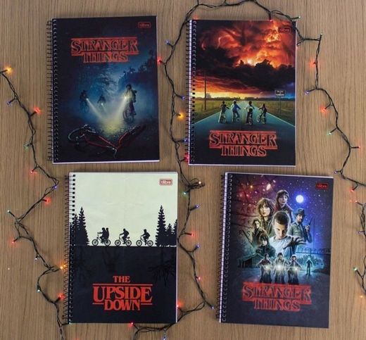 Cadernos Stranger Things 