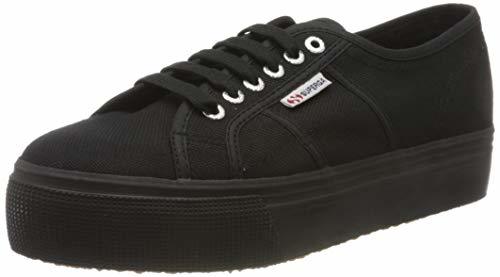 Moda Superga 2790Cotw Linea Up And Down, Zapatillas Unisex adulto, Negro