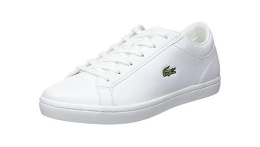 Lacoste Straightset BL 1 SPW, Zapatillas para Mujer, Blanco