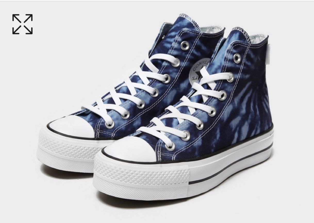 Moda Compra Converse All Star Hi Lift Tie Dye para mujer en Azul