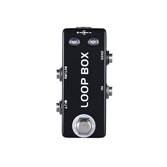 Products ammoon Mini Guitarra Pedal de Efecto Loop Box Caja de Bucle Selección