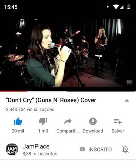 Don't Cry - Guns N' Roses Cover