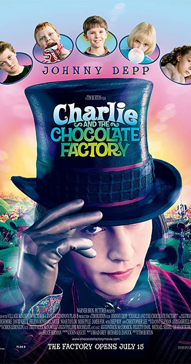 Movies Charlie e a fábrica de chocolate 