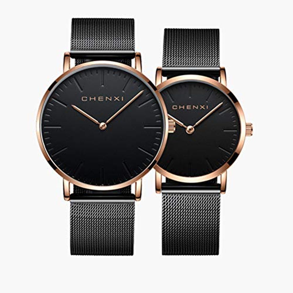 Products Hswt Reloj de Pareja Relojes para Hombres y Mujeres. Elegante Reloj de