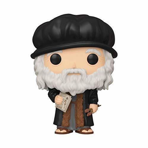 Funko- Pop Artists: Leonardo Davinci Collectible Toy, Multicolor