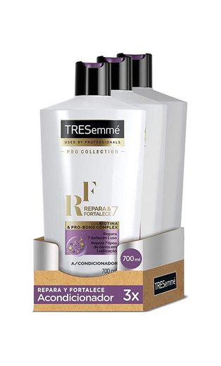 TRESemmé Champú Repara y Fortalece - Paquete de 3 x 700 ml