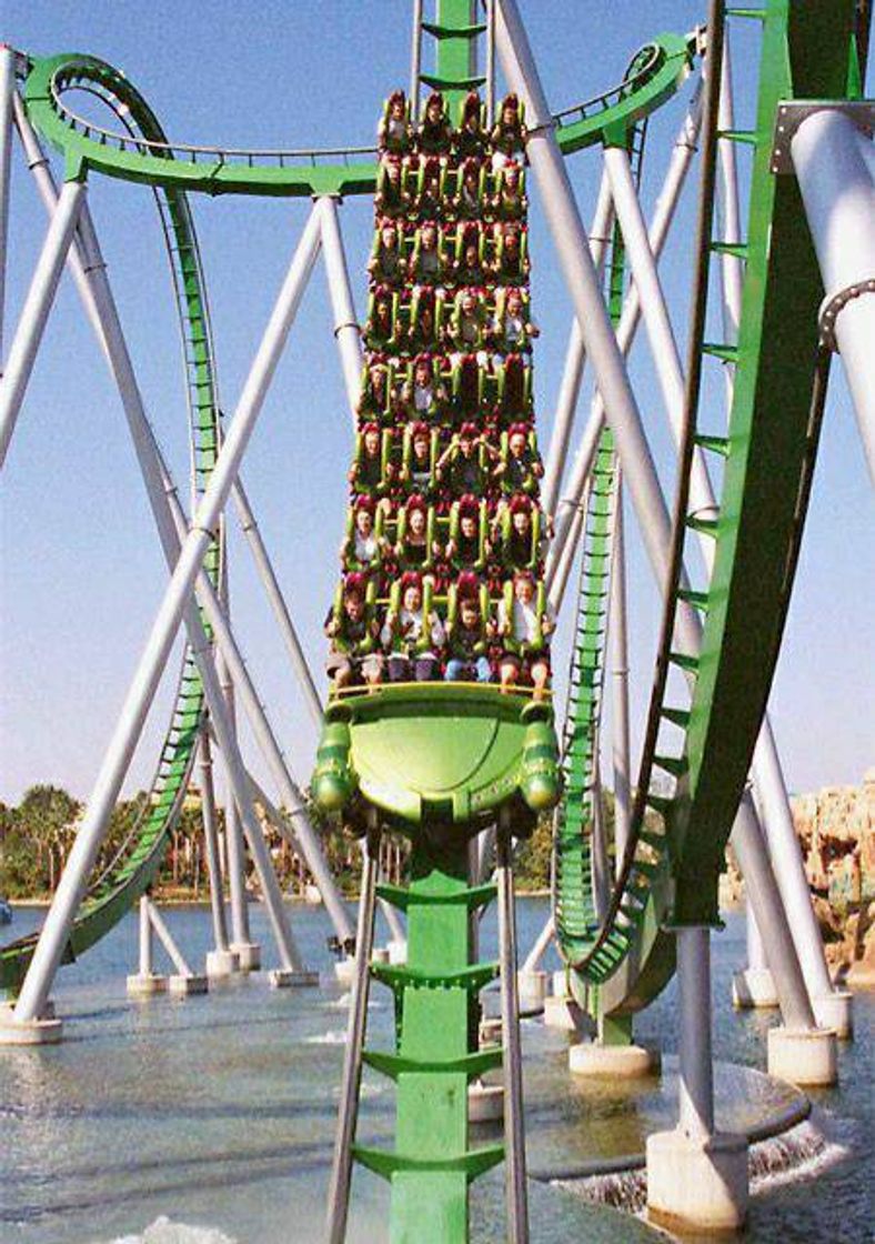 Place The Incredible Hulk Coaster - Disneyland 