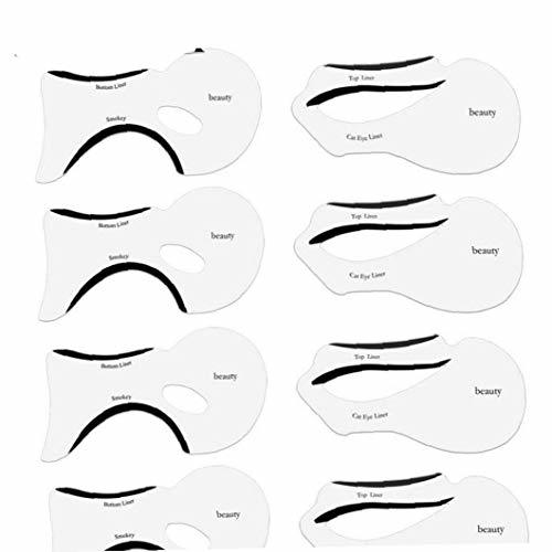 Producto CULER Delineador de Ojos 10pcs de la Plantilla Modelo Kit para Cejas