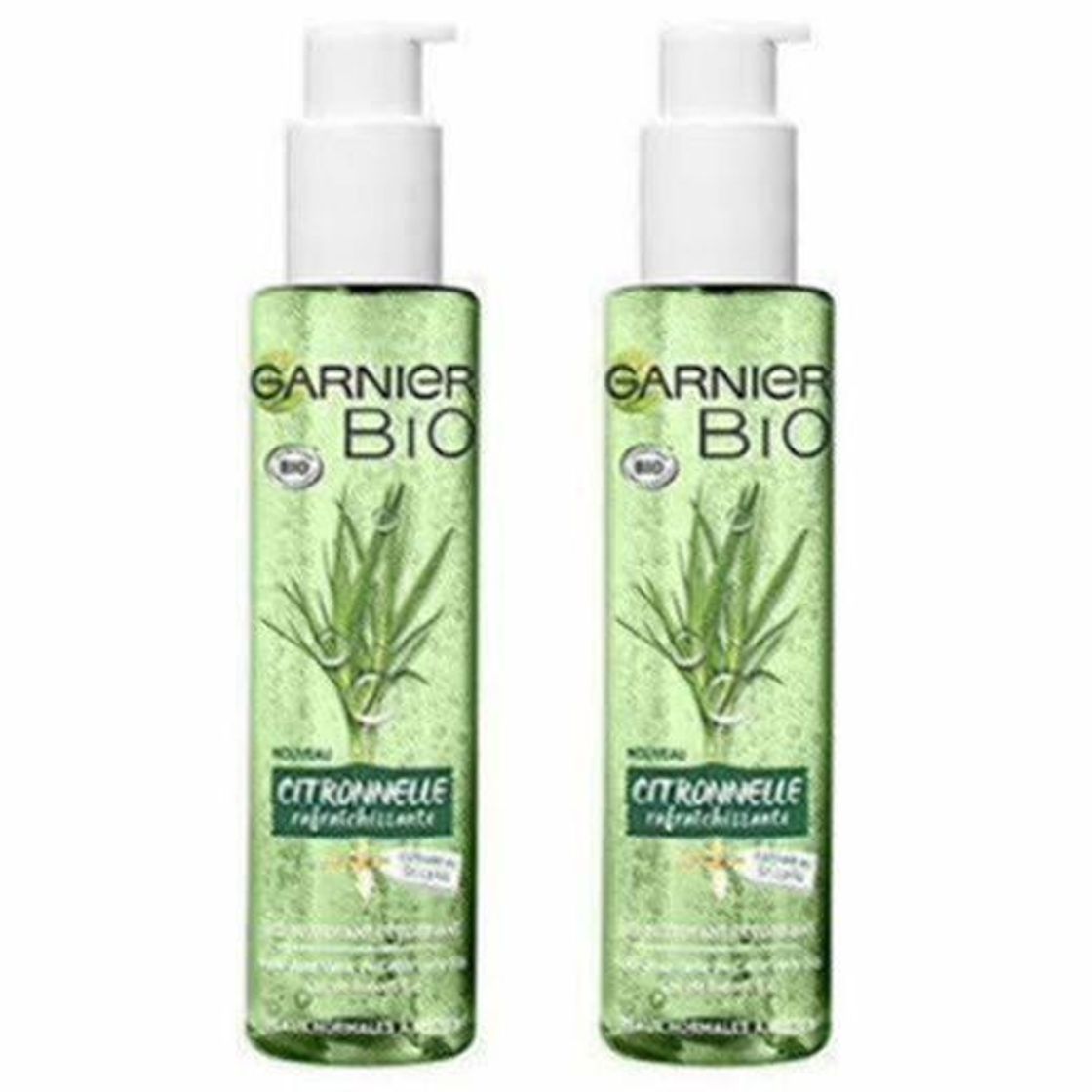 Beauty Garnier Garnier Garnier Bio Gel Limpiador détoxifiant - citronela rafraîchissante, Pack of 2 x