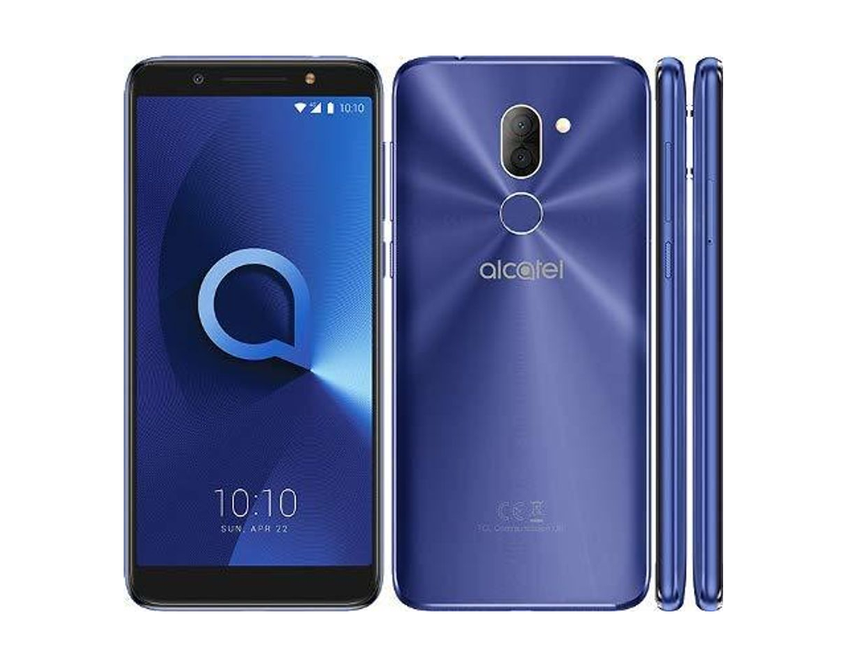 Social ALCATEL 3X Smartphone Quad Core 1.28 GHz, Android N, 5.7" HD+ 18:9,