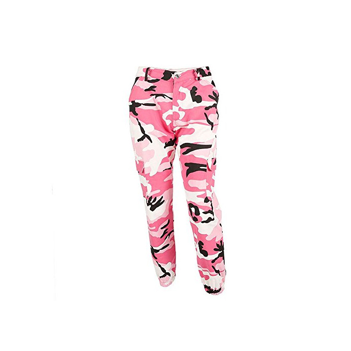 Products STRIR Pantalones de Mujer Camo Cargo Pantalones de Camuflaje Casual al Aire