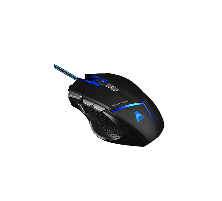 Social The G-Lab KULT200 - Ratón Gaming retroiluminado