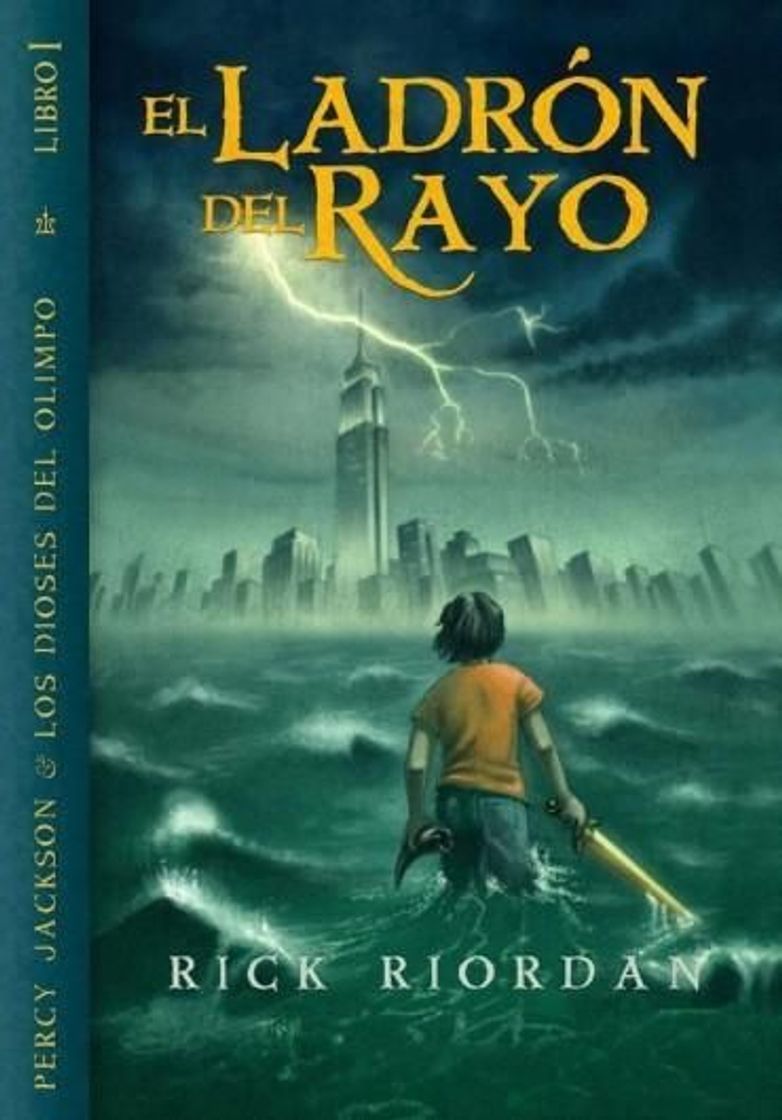 Libro EL LADRON DEL RAYO -Rtca. Nva. Portada-