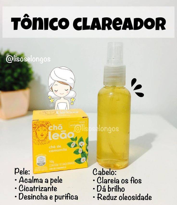 Tônico clareador 