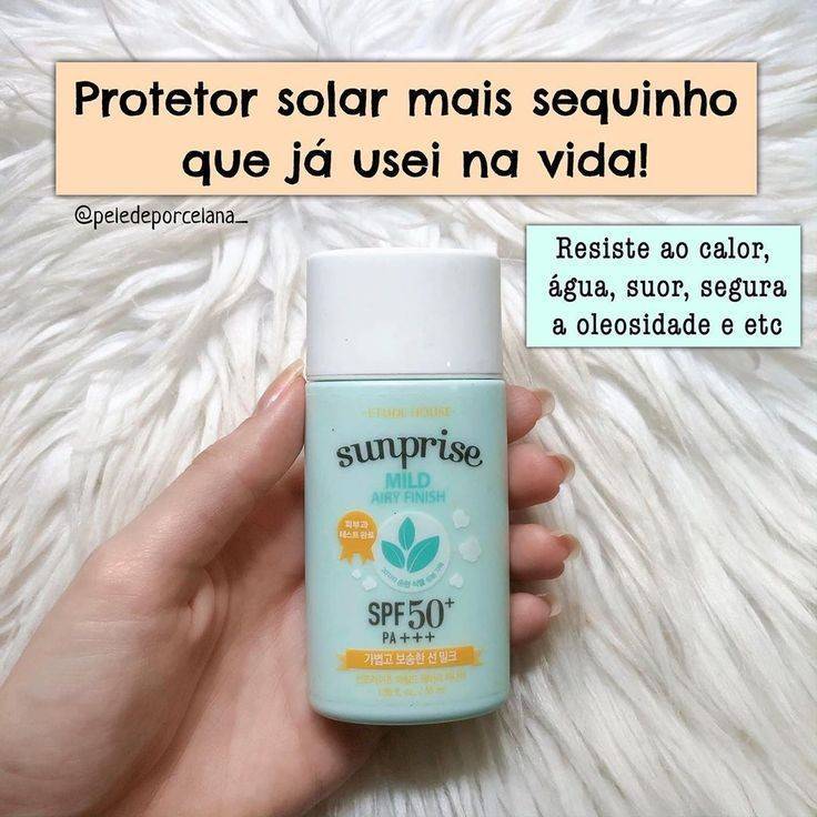 Social Protetor solar sequinho