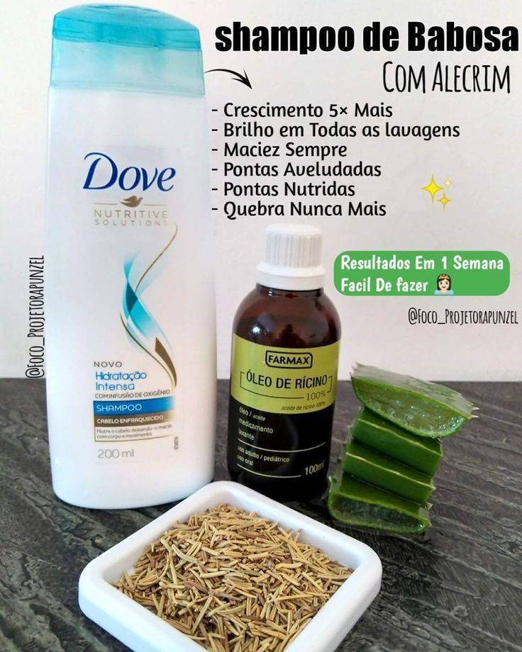 Shampoo de babosa