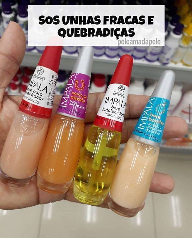 SOS unhas fracas e quebradiça 