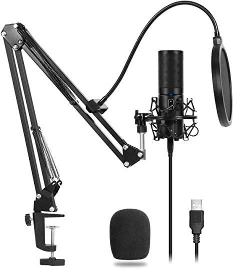 Moda TONOR USB Microphone Kit Q9 Condenser ... - Amazon.com