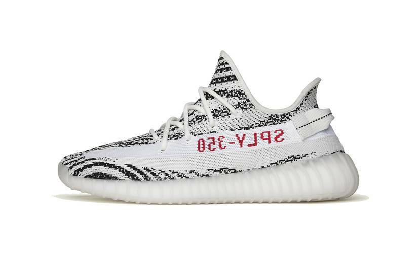 Moda Adidas yeezy boost 350 zebra