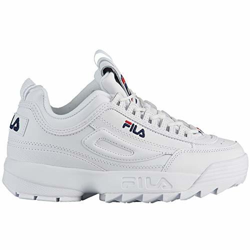 Products Fila Disruptor II FW02945-111 Leather Youth Trainers