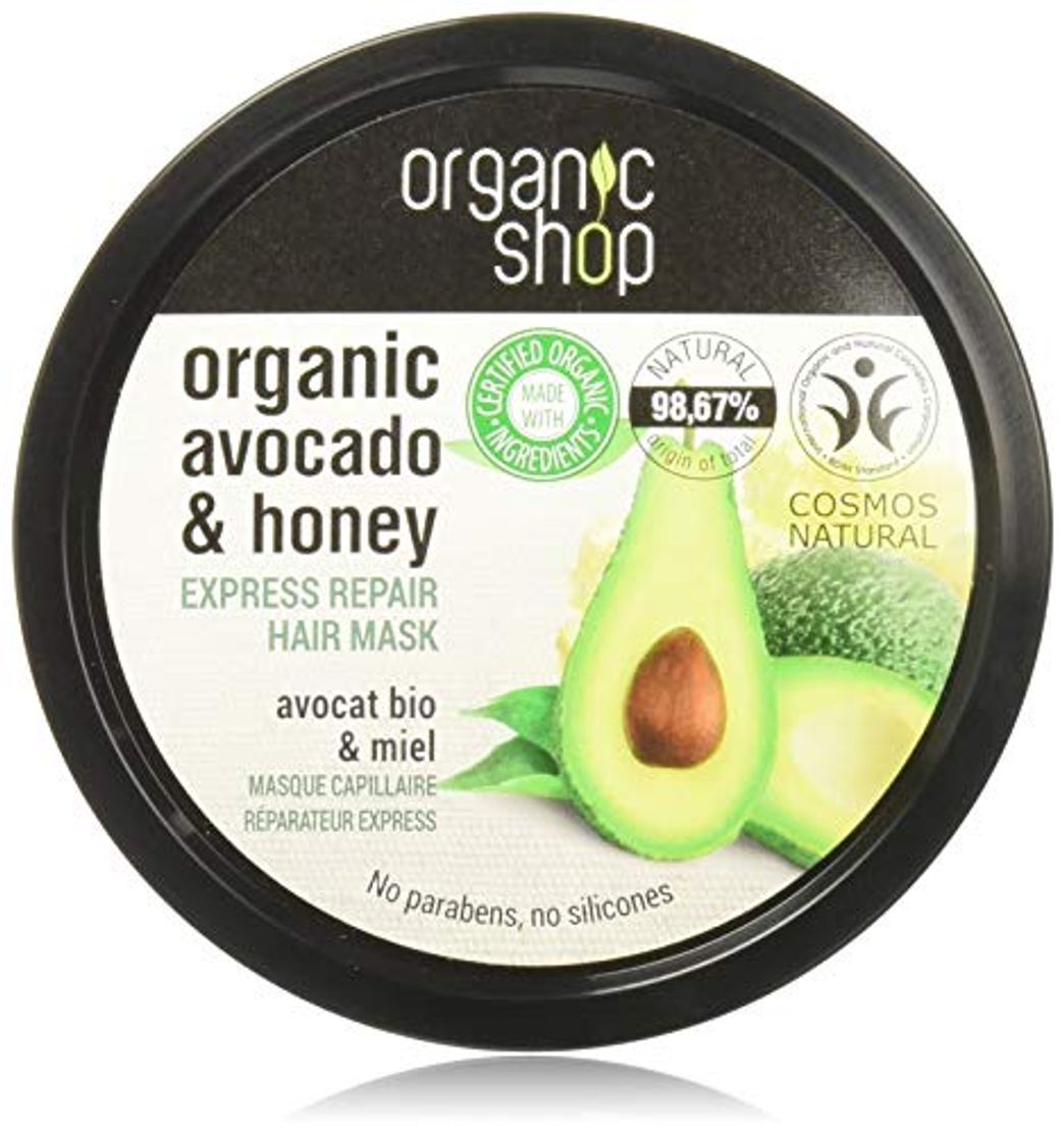 Social Organic Shop Express Miel Aguacate Mascarilla Capilar Reparadora