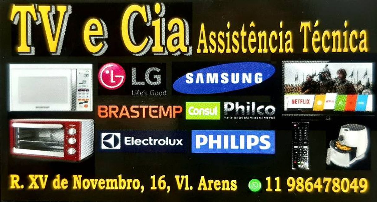 Moda TV e Cia Assistência Técnica Especializada Microondas TV led