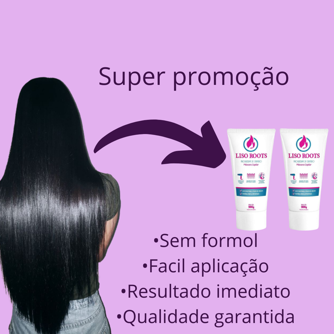 Products Liso Roots _ Progressiva de Chuveiro