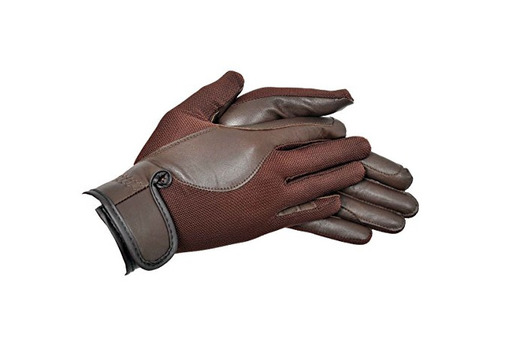 Riders Trend AirMesh/Leather - Guantes de hípica para Mujer