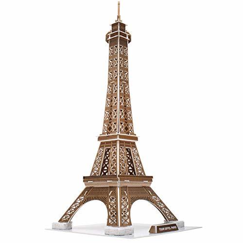Social CubicFun 3D Puzzle París Torre Eiffel Francia DIY Construye tu Propio Modelo