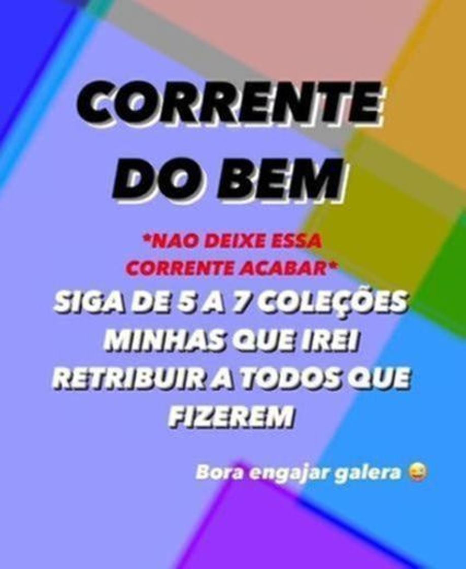 Moda Corrente de engajamento