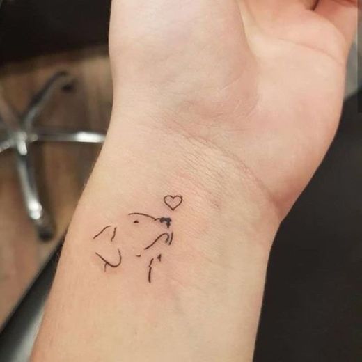 Tatuagem pra representar o seu pet