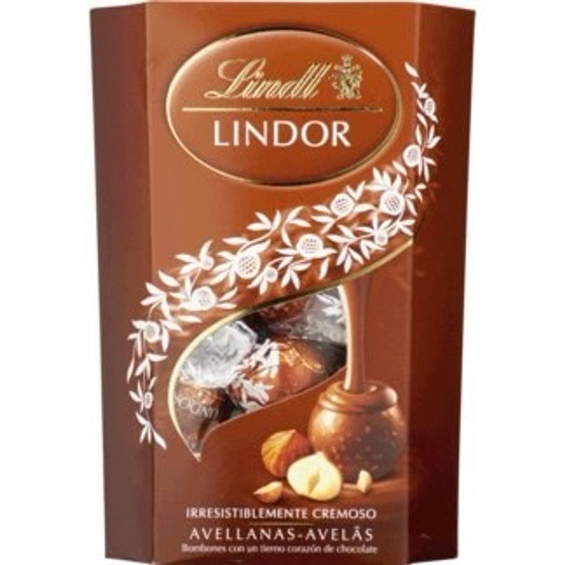 Moda Bombons Lindor Cornet Avelã