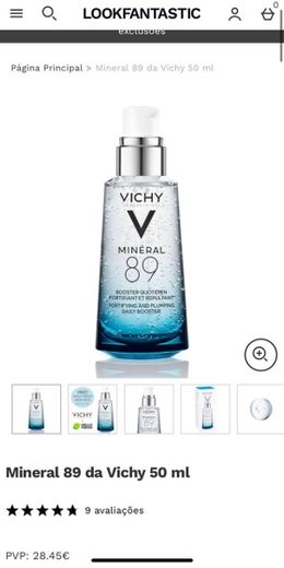 VICHY Minéral 89 Hyaluronic Acid Hydration Booster 50ml | Free ...