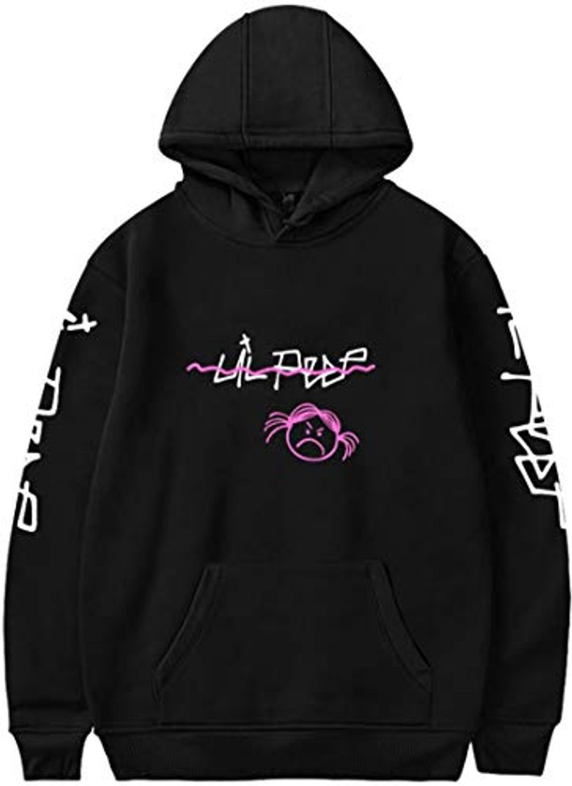 Moda OLIPHEE Camisetas de Manga Larga Impresión Chica Enojada de Lil Peep para