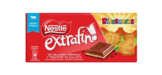 Tableta Nestlé Extrafino Dinosaurus