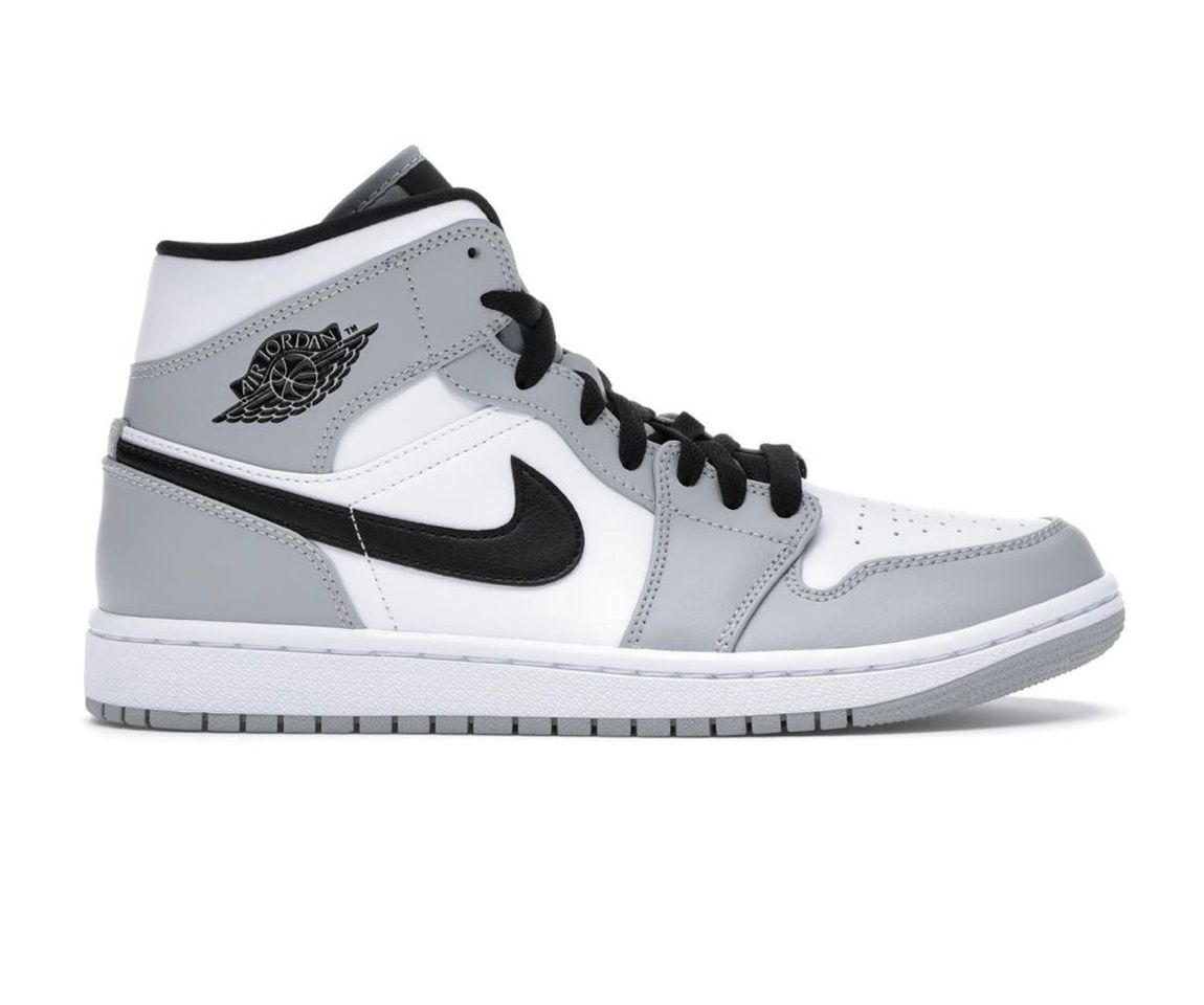 Moda Jordan 1 Mid Light Smoke Grey - 554724-092