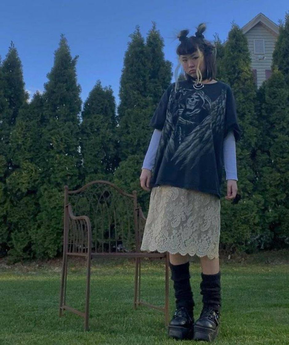 Social mall goth style.⛓️