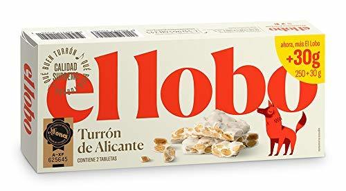 Place ⭐El Lobo Turrón de Alicante 280 gramos