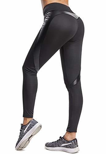 Fashion FITTOO Mallas Pantalones Deportivos Leggings Mujer Yoga de Alta Cintura Elásticos y