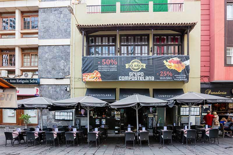 Restaurants Compostelana Plaza del Charco